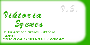 viktoria szemes business card